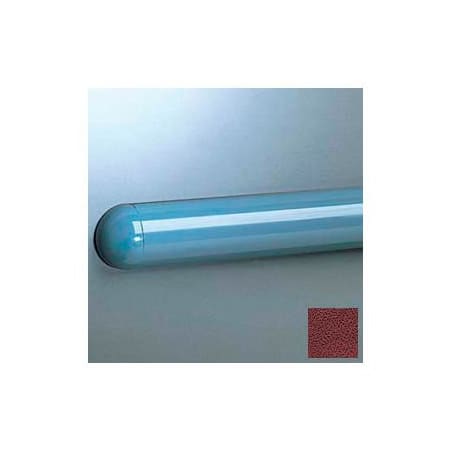 Pawling Accent Rail, Rounded W/Smooth Finish, Aluminum Retainer, 2"H x 12'L, Cordovan EBR-30-12-380